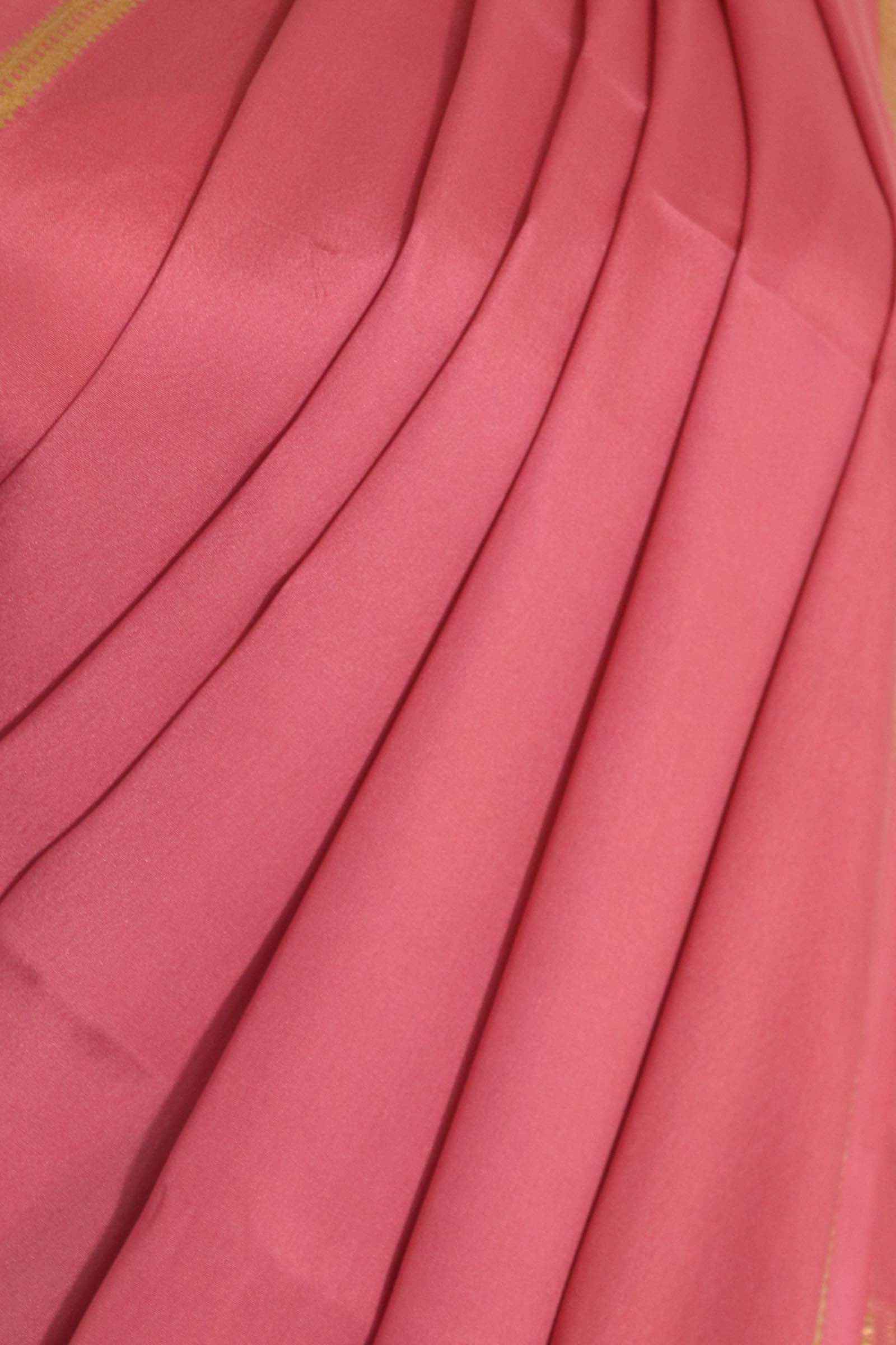 Pure Mysore Crepe Silk Saree AL212223